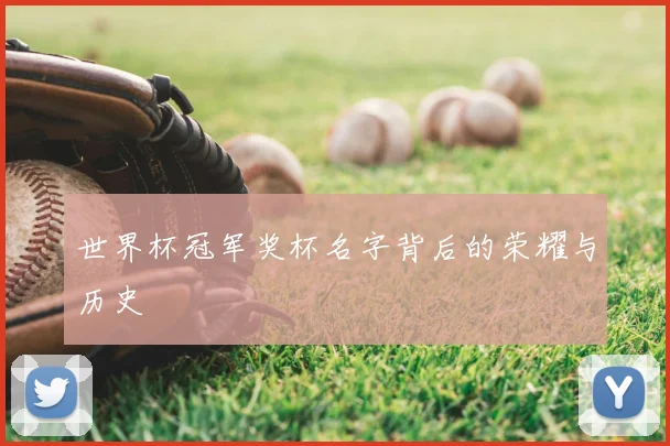 世界杯冠军奖杯名字背后的荣耀与历史